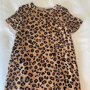 Olivaceous Leopard Dress, Size: Medium